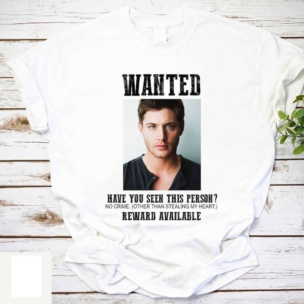 Wanted Jensen Ackles Supernatural T-Shirt
